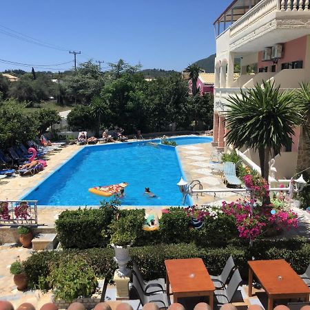 Flamingo Apartments Moraitika Corfu Exterior foto