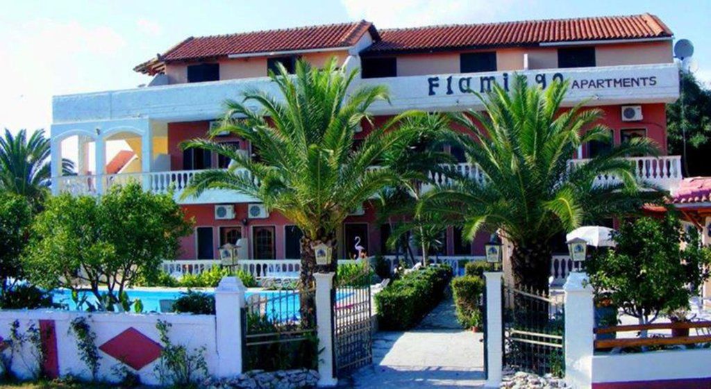 Flamingo Apartments Moraitika Corfu Exterior foto
