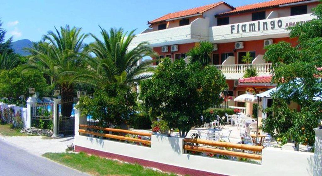 Flamingo Apartments Moraitika Corfu Exterior foto