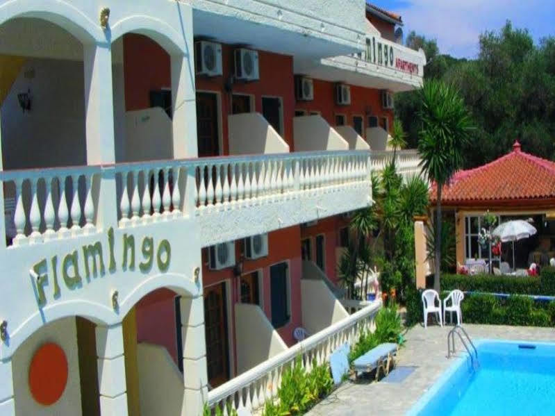 Flamingo Apartments Moraitika Corfu Exterior foto